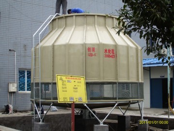 標準型圓形逆流玻璃鋼填料冷卻塔